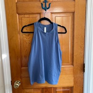 Athleta Renew Racer Back Tank XL Blue NWT